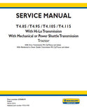 New Holland FR850 TIER 2 Forage Harvester Service Repair Manual [5803 - ]