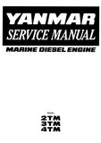 Yanmar 4TM Marine Diesel Engine Service Repair Manual
