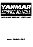 Yanmar 4JH2L-T Marine Diesel Engine Service Repair Manual