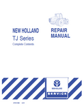 New Holland TJ325 Tractor Service Repair Manual