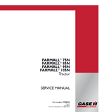 CASE IH FARMALL 105N Tractor Service Repair Manual