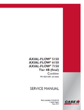 CASE IH AXIAL-FLOW 5150 Tier 4B (final) Combine Service Repair Manual (PIN YJG016001 and above)