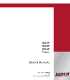 CASE IH JX45T 2WD TREM-3A Tractor Service Repair Manual