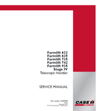 CASE IH Farmlift 935 Stage IV Telescopic Handler Service Repair Manual