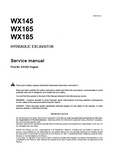 CASE WX165 Hydraulic Excavator Service Repair Manual