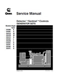 Cummins Onan DGBC Detector / Sentinel Control Generator Set Service Repair Manual