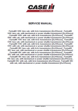 CASE IH FARMALL 115C Tractor With Hi-Lo Transmission Service Repair Manual PIN ZxJV0xxxx and above
