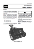 Toro Greens Aerator Service Repair Manual
