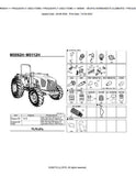 Kubota M5092H Tractor Parts Catalogue Manual (Publishing ID: BKIDK5355)