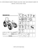 Kubota M6040DTH Tractor Parts Catalogue Manual (Publishing ID: BKIDK0641)