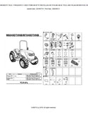 Kubota M6040DTHNB Tractor Parts Catalogue Manual (Publishing ID: BKIDK0646)