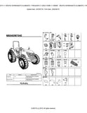 Kubota M7040DTH Tractor Parts Catalogue Manual (Publishing ID: BKIDK5000)