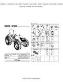 Kubota M7060DTH Tractor Parts Catalogue Manual (Publishing ID: BKIDK5127)