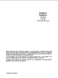 Daewoo Doosan DX480LC Excavator Service Repair Manual (Serial Number 5001 and Up)