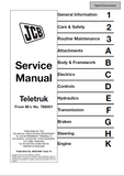 JCB 3.0D 4×4, 3.5D 4×4 TELETRUK Service Repair Manual SN（78001 Onwards）