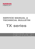 Nissan Forklift Electric 1N1 Series Service Repair Manual