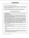 Nissan Forklift Internal Combustion 1F4 Series Service Repair Manual