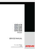 STEYR CVT 6185 Tractor Service Repair Manual