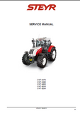 STEYR CVT 6185 Tractor Service Repair Manual