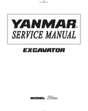 Yanmar SV100 Excavator Service Repair Manual