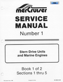 MERCURY MERCRUISER MCM190 (V-8) STERN DRIVE UNITS AND MARINE ENGINE (1963-1973) Service Repair Manual SN:ALL