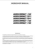 Deutz Fahr AGROCOMPACT 70F3 Tractor Service Repair Manual