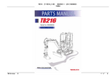 Takeuchi TB216 Mini Excavator Parts Catalogue Manual (Serial No. 216000002 and up)