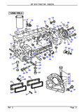 Massey Ferguson MF 1014 TRACTOR Service Parts Catalogue Manual (Part Number : 3302310)