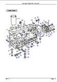 Massey Ferguson MF 1024 TRACTOR Service Parts Catalogue Manual (Part Number : 3311415)