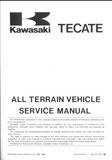 1985 Kawasaki KXT250A2 Tecate Service Repair Manual