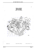 Massey Ferguson MF 1080 TRACTOR Service Parts Catalogue Manual (Part Number : 957474)
