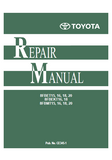 TOYOTA 8FBET18 Forklift Service Repair Manual