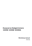 Husqvarna Hedgetrimmers 325HE Service Repair Manual