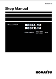 Komatsu D85PX-15R Dozer Bulldozer Service Repair Manual S/N 20001 and up