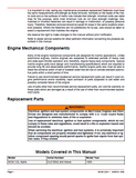 Mercury Mercruiser Marine Engines GM 4 Cylinder 181 CID (3.0L) Service Repair Manual