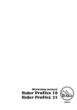 Husqvarna Rider ProFlex 21 Mower Service Repair Manual