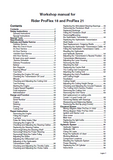 Husqvarna Rider ProFlex 21 Mower Service Repair Manual