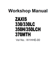 HITACHI ZAXIS 350H EXCAVATOR Service Repair Manual