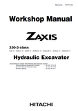 HITACHI ZAXIS 350LC-3 EXCAVATOR Service Repair Manual