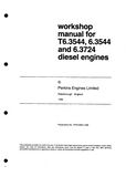 PERKINS 6.3544 DIESEL ENGINE Service Repair Manual