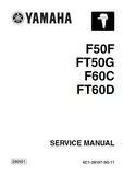 YAMAHA OUTBOARD F50FED Service Repair Manual SN1000001