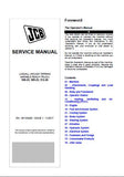JCB 506-23 Telescopic Handler Service Repair Manual (SN: from 2902000 onwards)