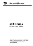 JCB 525-58 and 525-67 Farm Special Plus Telescopic Handler Service Repair Manual