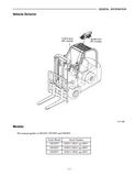 Mitsubishi FB20NT Forklift Trucks Service Repair Manual SN: EFB13-70001-UP