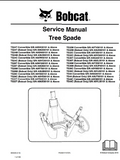 Bobcat TS24C BOBCAT ONLY Tree Spade Service Repair Manual S/N A9VC00101 And Above