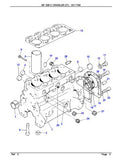 Massey Ferguson MF 396 C CRAWLER (IT) Parts Catalogue Manual