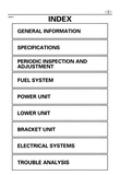 YAMAHA OUTBOARD 40XW, E40XW Service Repair Manual L: 400101-