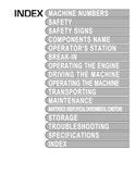 Hitachi ZAXIS 350LC-3 Hydraulic Excavator operator’s manual SN: 052046 and up