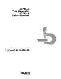 John Deere JD743A Tree Harvester Service Repair Manual