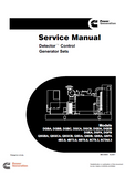 Cummins Onan DGBA Detector Control Generator Set Service Repair Manual